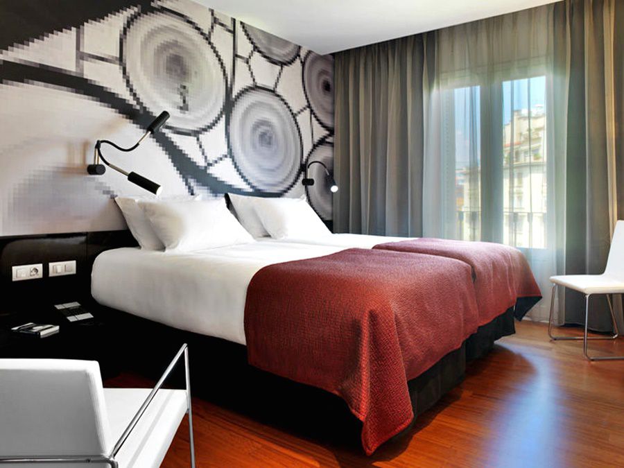Hotel Bcn Design Barcelona Exterior foto Room at Hotel AC Málaga